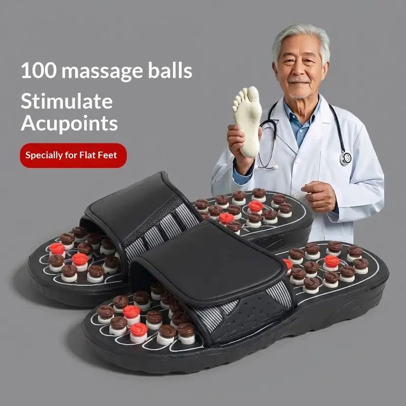 Pantoufles de Massage Zénolya – Picots plantaires – visuel du produit 7