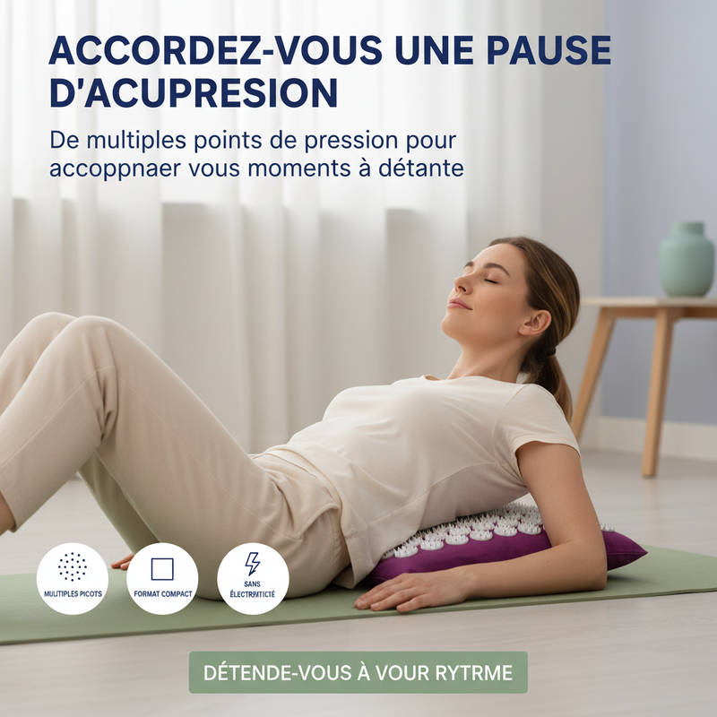AcuRelax Mini Zénolya - Accordez-vous une pause d'acupression