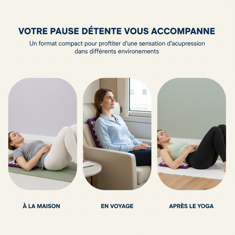 AcuRelax Mini Zénolya - Votre pause détente vous accompagne