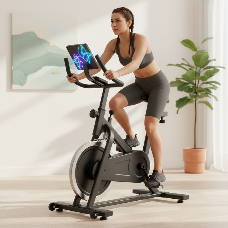 CardioRide Zénolya™ — Visuel lifestyle utilisation à domicile