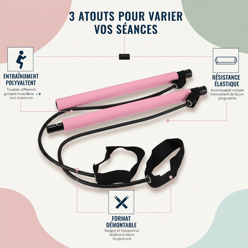 FlexBar Pilates Zénolya – 3 atouts pour varier vos séances