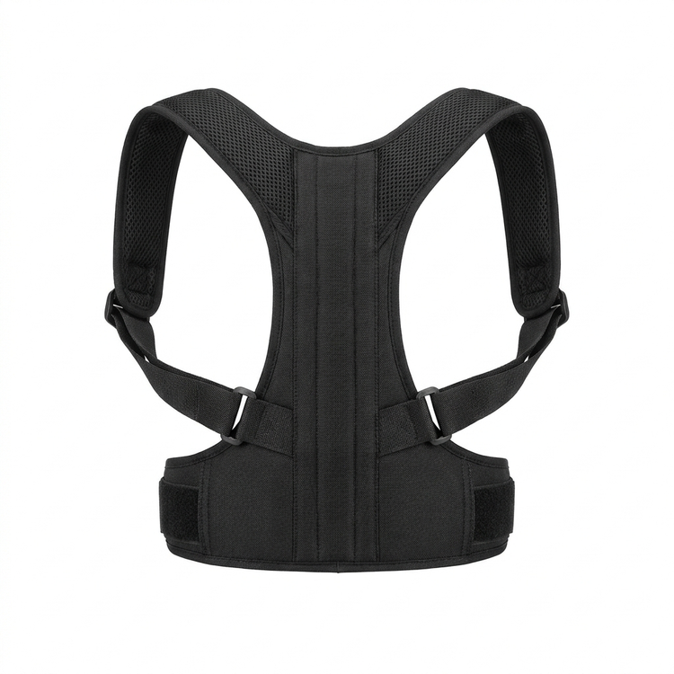 Correcteur de posture haut du dos — packshot fond blanc