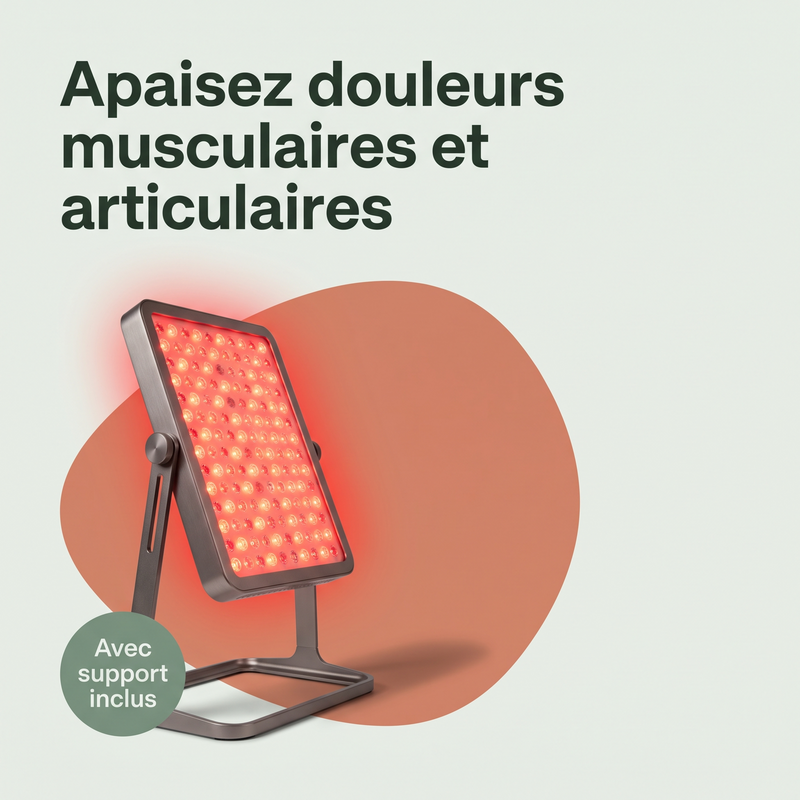 Apaisez douleurs musculaires et articulaires — Avec support inclus