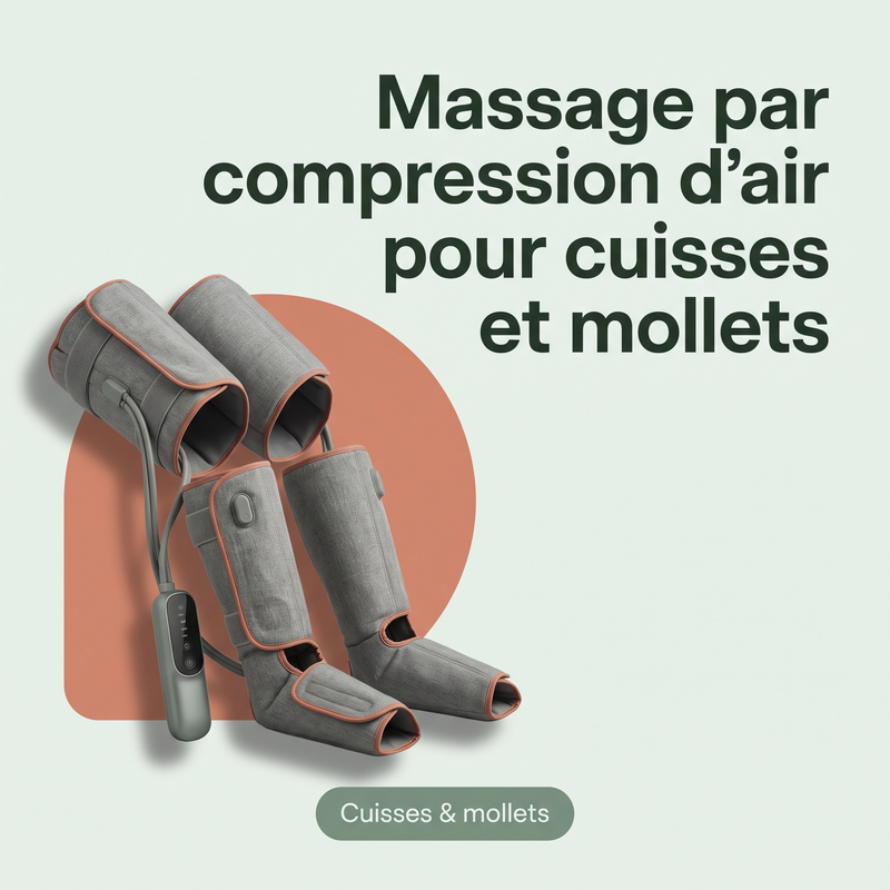 Massage par compression d’air pour cuisses et mollets — Cuisses & mollets