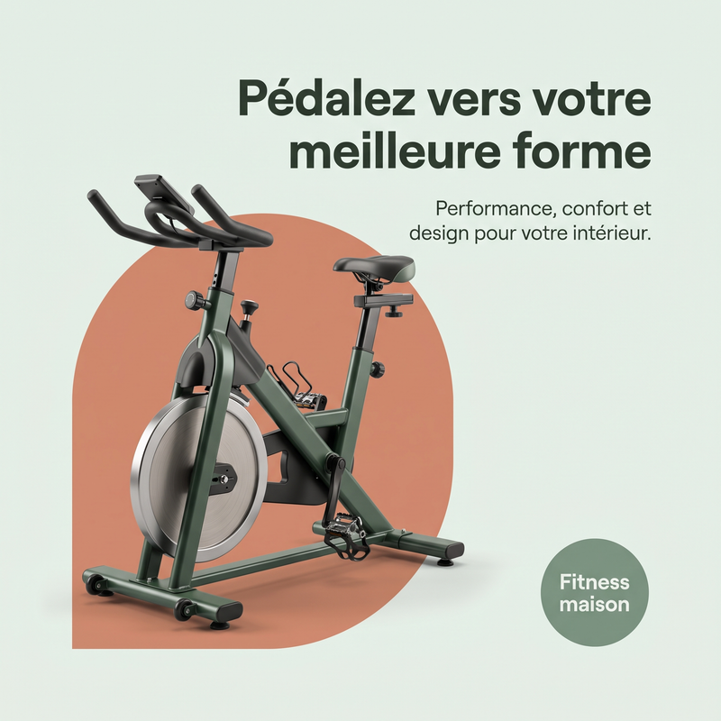 Pédalez vers votre meilleure forme — Fitness maison
