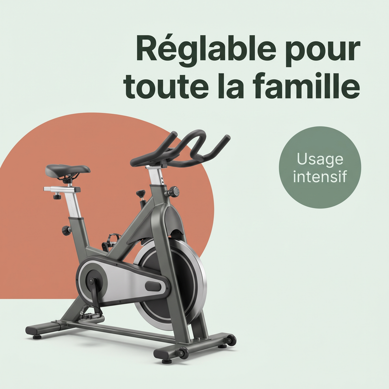 Réglable pour toute la famille — Usage intensif