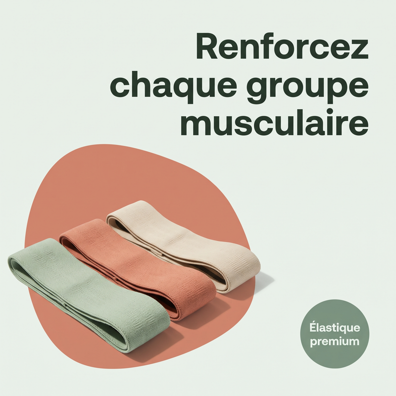 Renforcez chaque groupe musculaire — Élastique premium