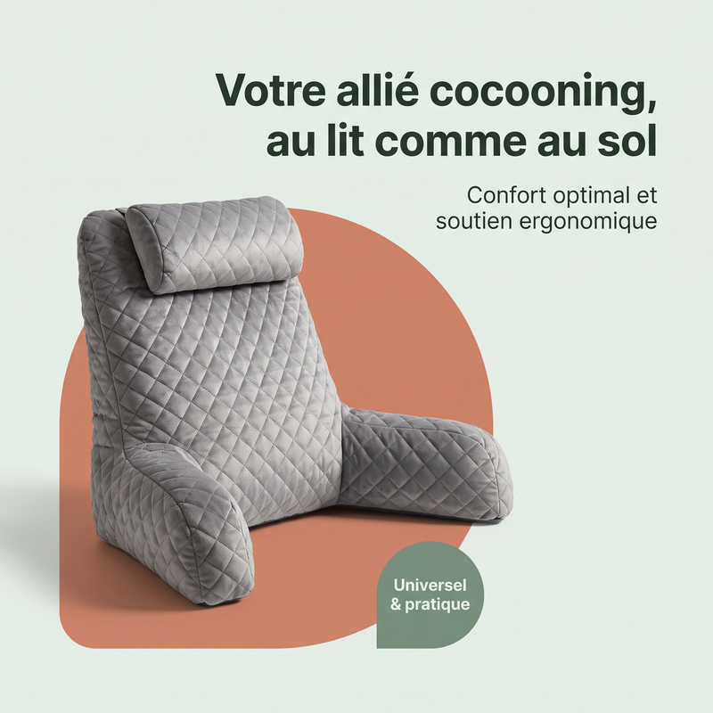 Votre allié cocooning, au lit comme au sol — Universel & pratique