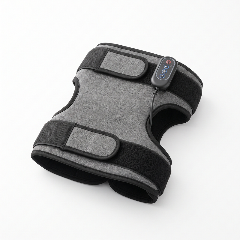 Masseur chauffant pour genou 3-en-1 — packshot fond blanc