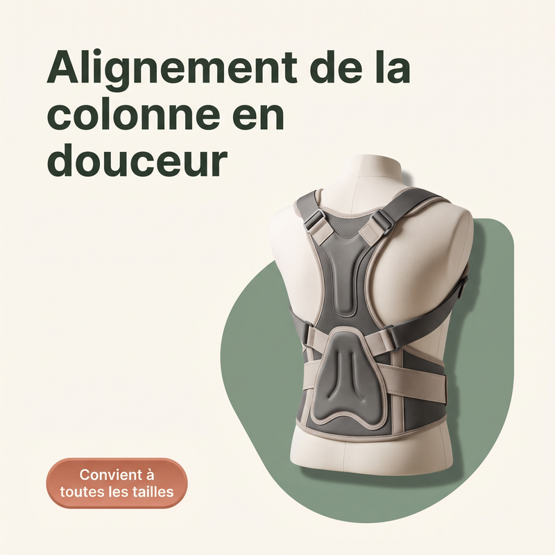 Alignement de la colonne en douceur — Convient à toutes les tailles
