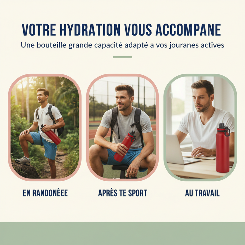 HydraMax Zénolya – Votre hydratation vous accompagne – 3 scènes polyvalence