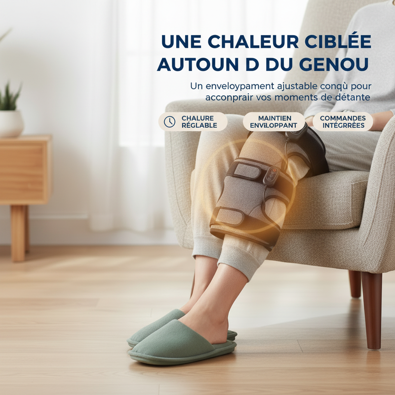KneeWarm Zénolya – Une chaleur ciblée autour du genou