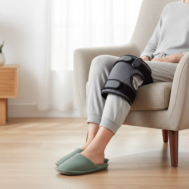KneeWarm Zénolya – Visuel lifestyle détente sans texte