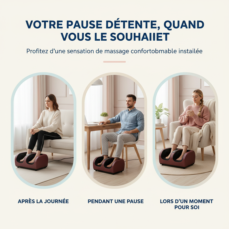 Masseur Shiatsu Zénolya – Votre pause détente quand vous le souhaitez – 3 scènes