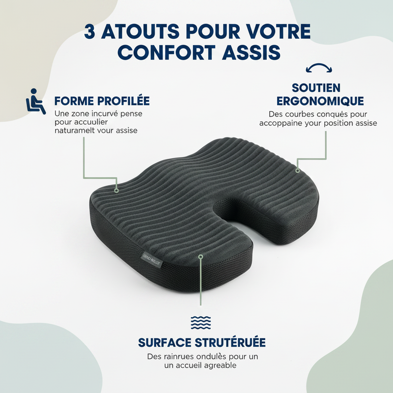 NuqueZen – 3 atouts pour votre confort assis