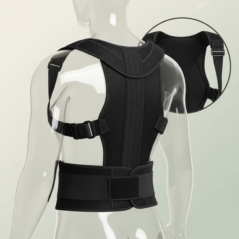 PostureAlign Zénolya™ — Visuel produit premium sans texte