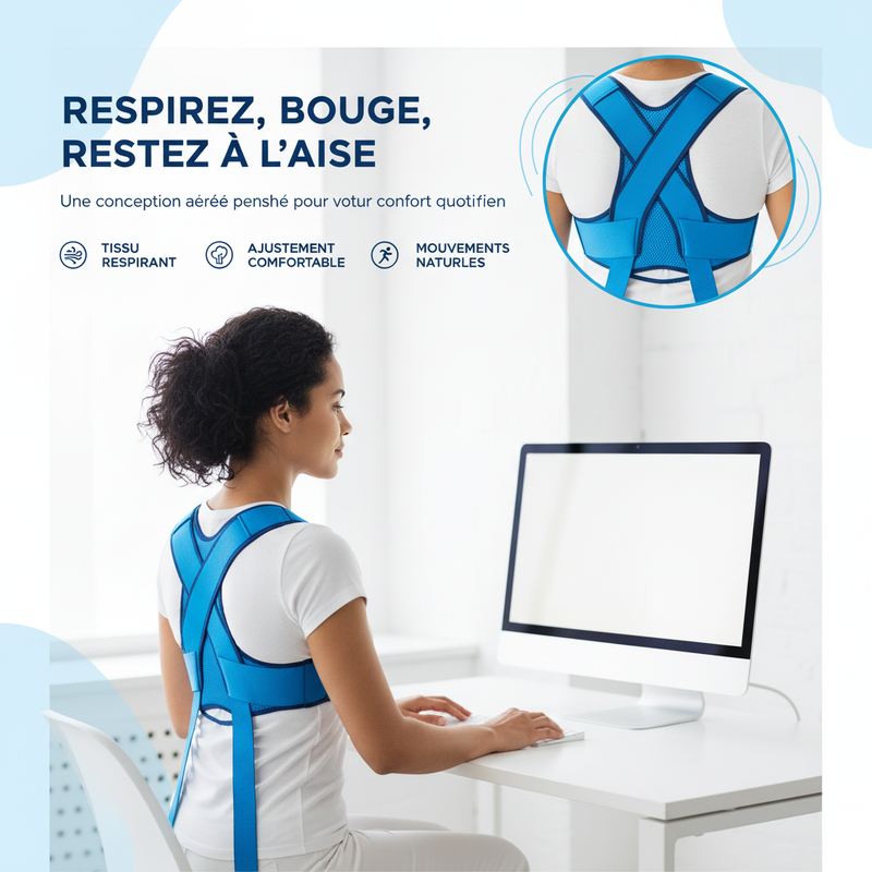 PostureFlex Air confort respirant