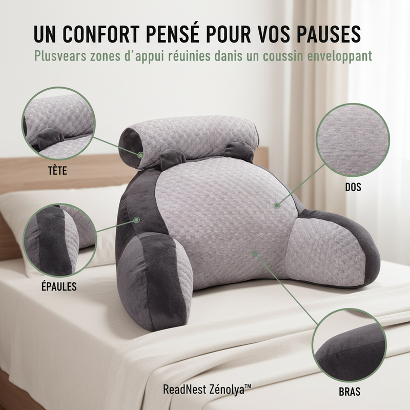 ReadNest Zénolya™ – Un confort enveloppant