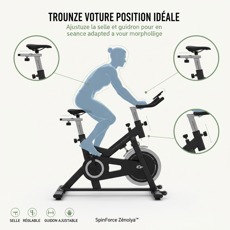 SpinForce Zénolya™ – Ajusté à votre posture
