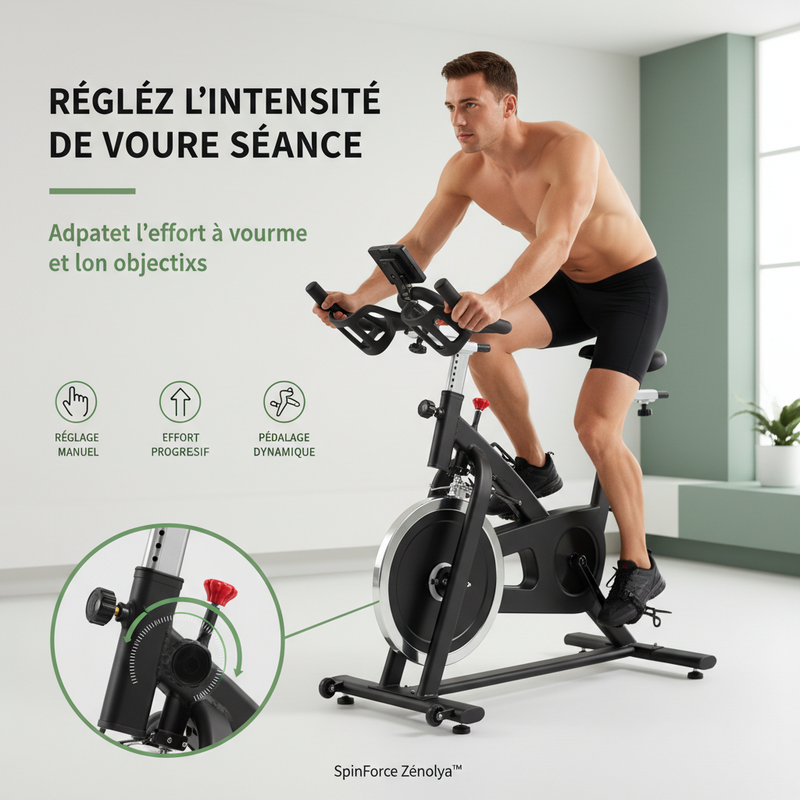 SpinForce Zénolya™ – Intensité personnalisée