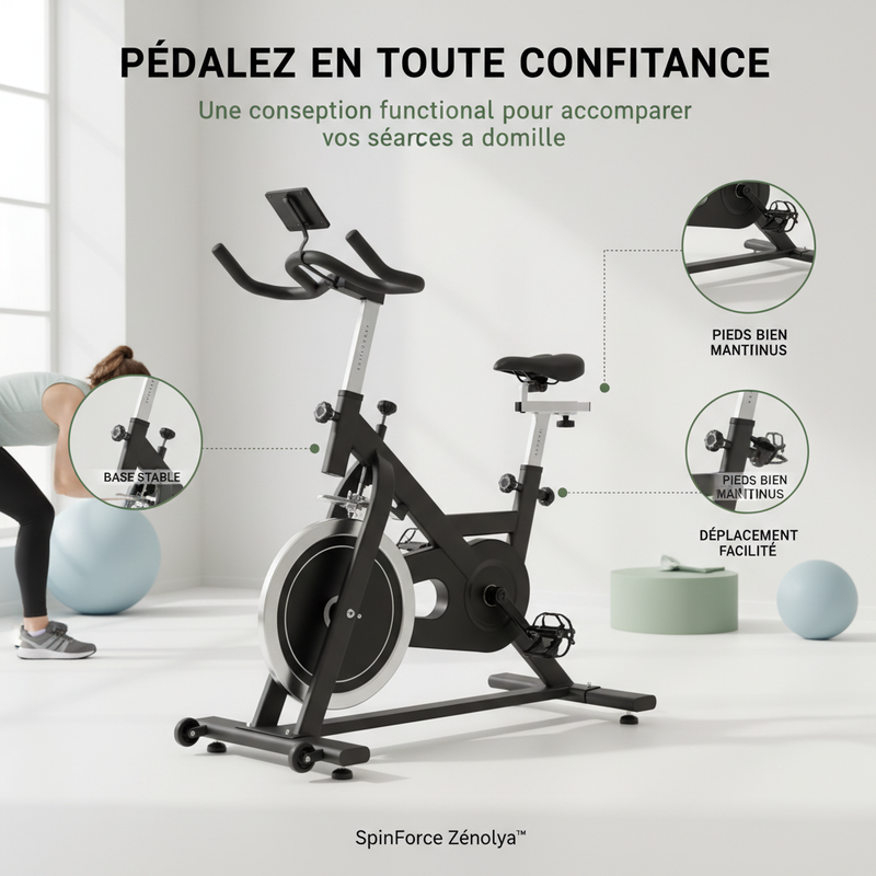 SpinForce Zénolya™ – Stable et fonctionnel