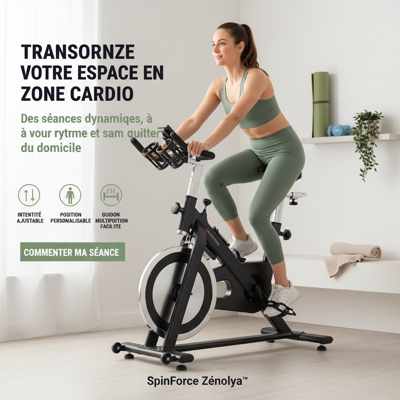SpinForce Zénolya™ – Votre séance commence ici