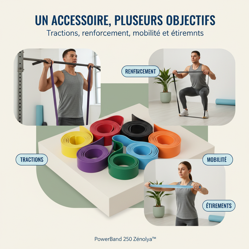 Un accessoire, plusieurs objectifs — PowerBand 250 Zénolya