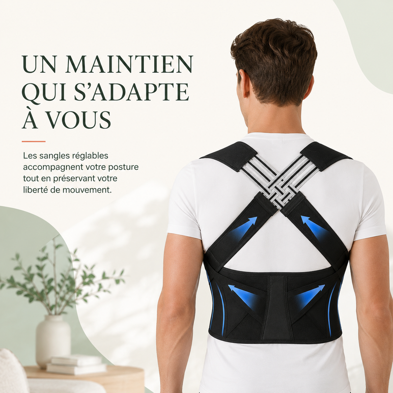 PostureFit Pro Zénolya – Maintien dorsal réglable – visuel du produit 5