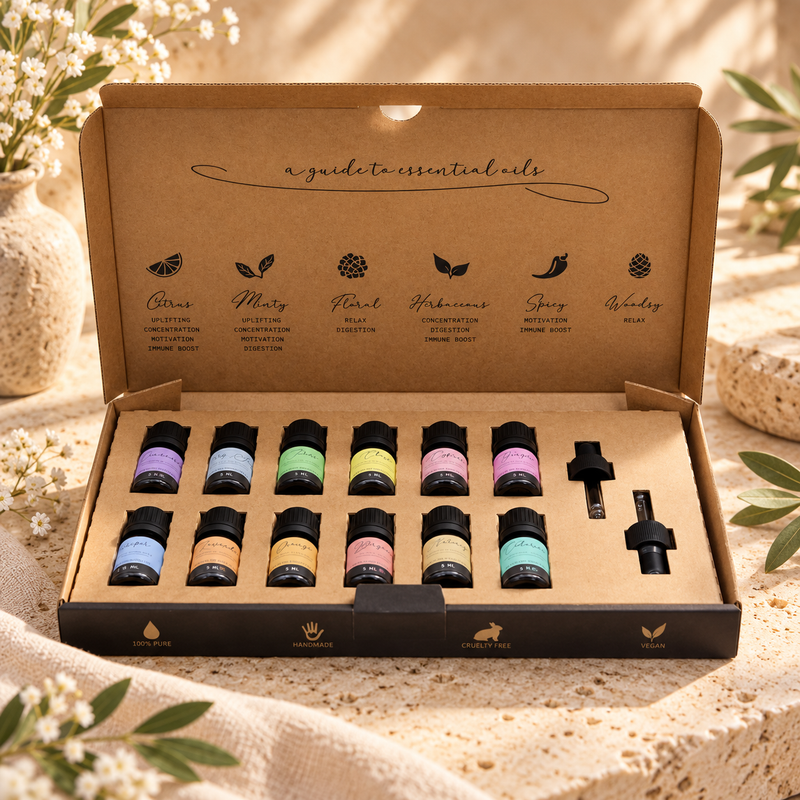 Aromatherapy Essential Oil Set - Spring – photographie du produit