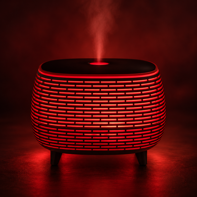 Diffuseur Nervuré Effet Bois 400 ml – Zénolya – photographie du produit