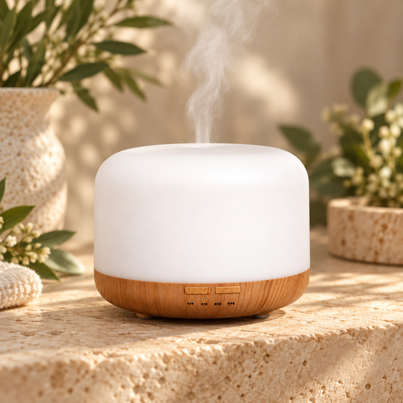 Diffuseur Aarhus USB 300 ml avec minuterie – Zénolya – photographie du produit