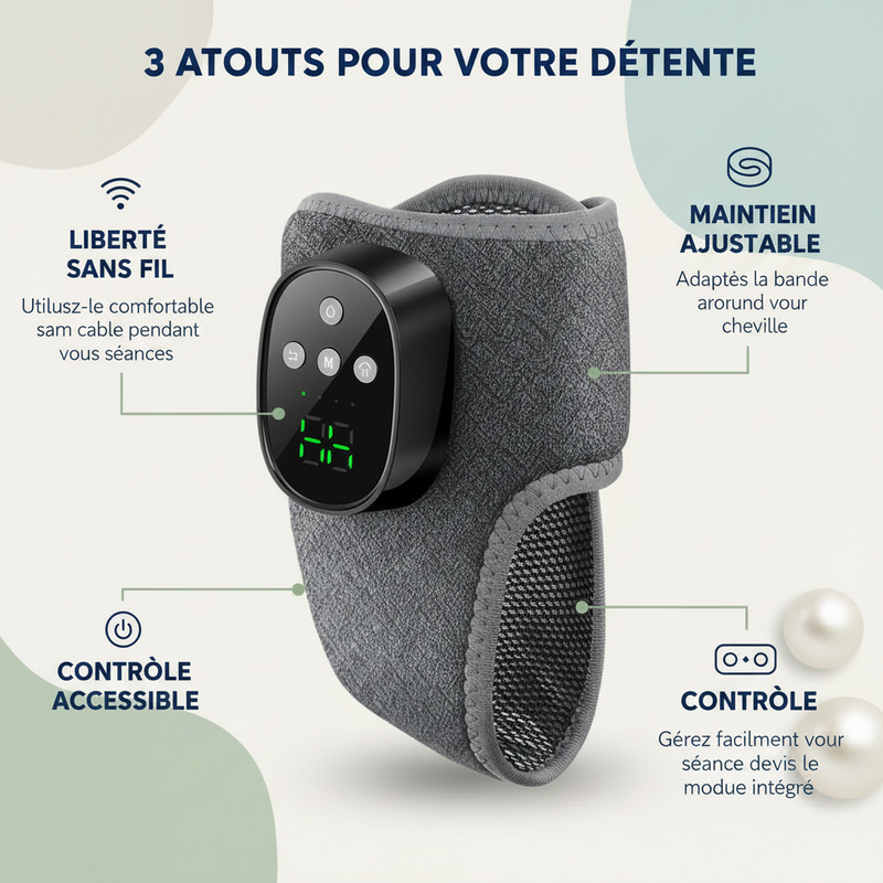AnkleRelax Zénolya – 3 atouts pour votre détente