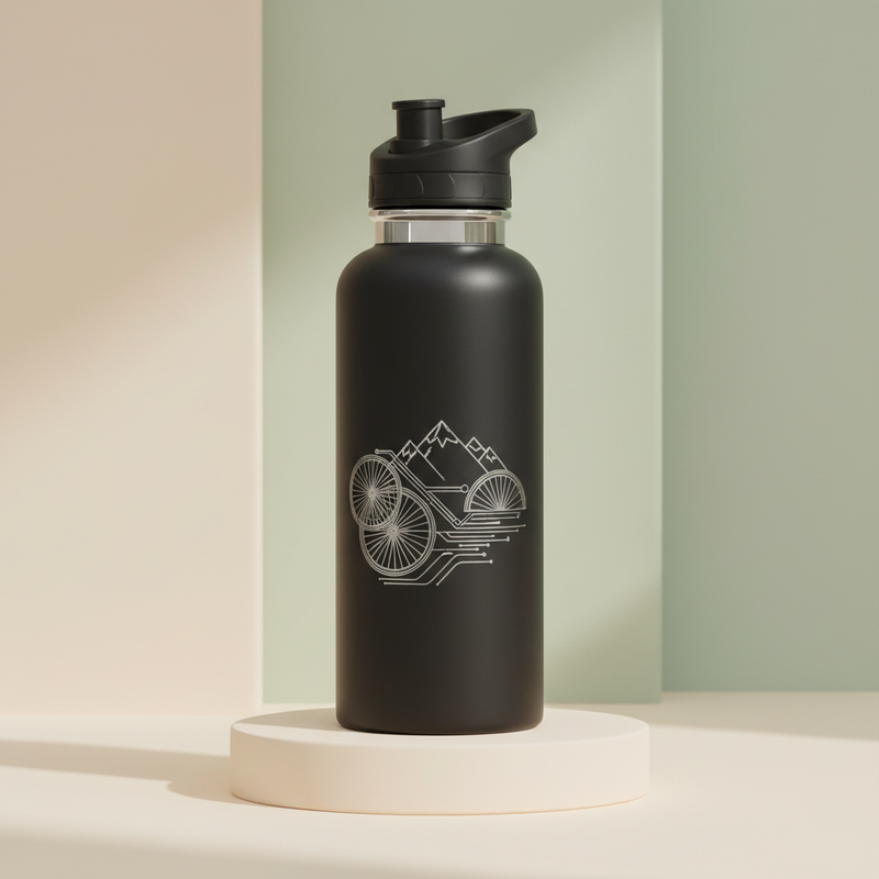 Bouteille isotherme HydraGrav Zénolya™ — Visuel produit premium