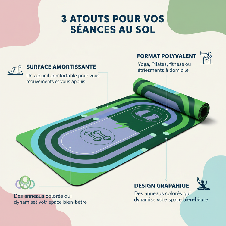 ColorFlow Zénolya - 3 atouts pour vos séances au sol
