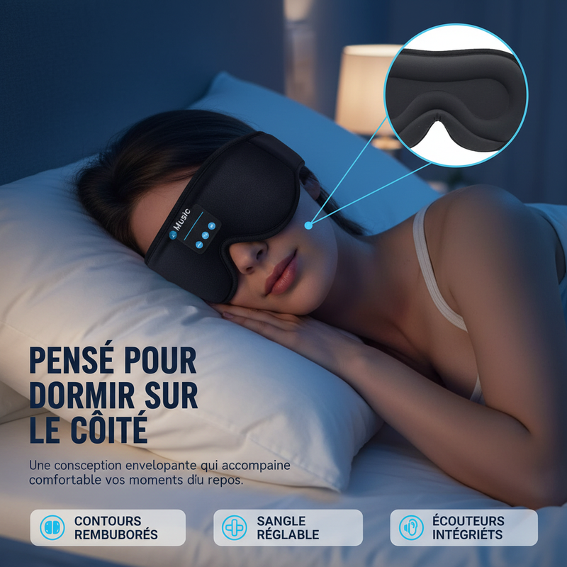 DreamMask 5.3 confort dormeur latéral