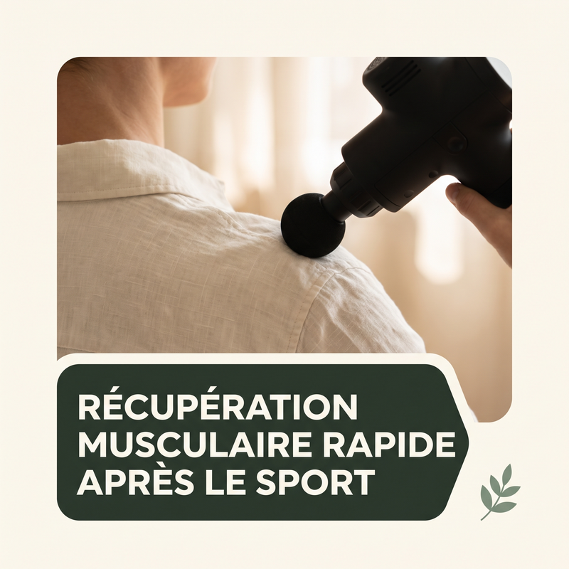 Récupération musculaire rapide après le sport