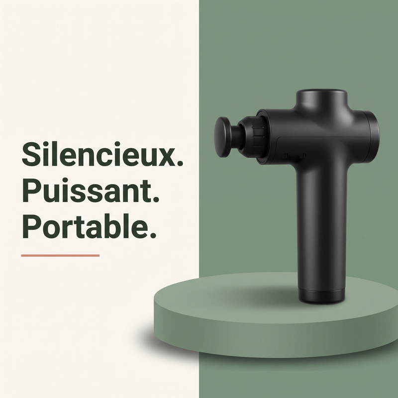 Silencieux. Puissant. Portable.