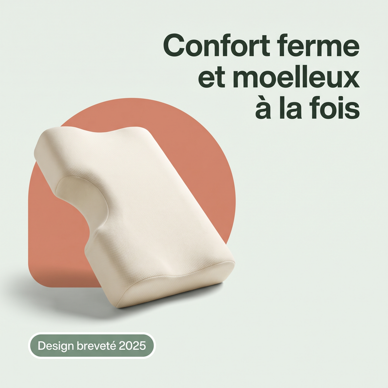 Confort ferme et moelleux à la fois — Design breveté 2025