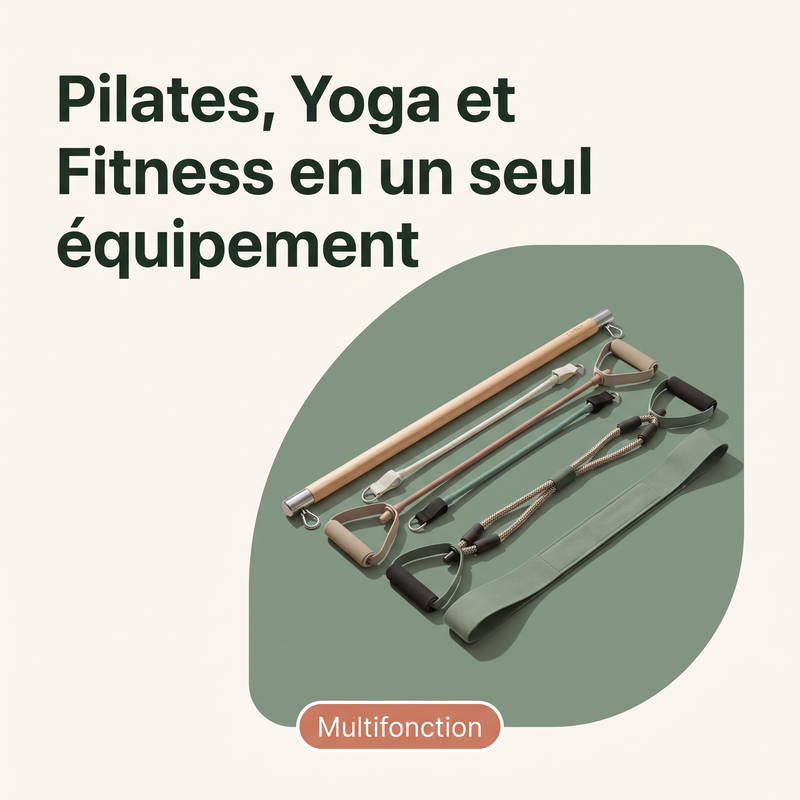 Pilates, Yoga et Fitness en un seul équipement — Multifonction