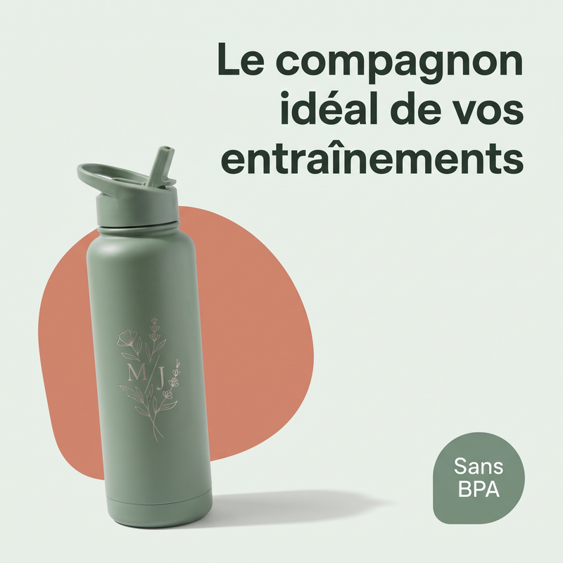 Le compagnon idéal de vos entraînements — Sans BPA