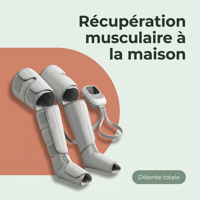 Récupération musculaire à la maison — Détente totale