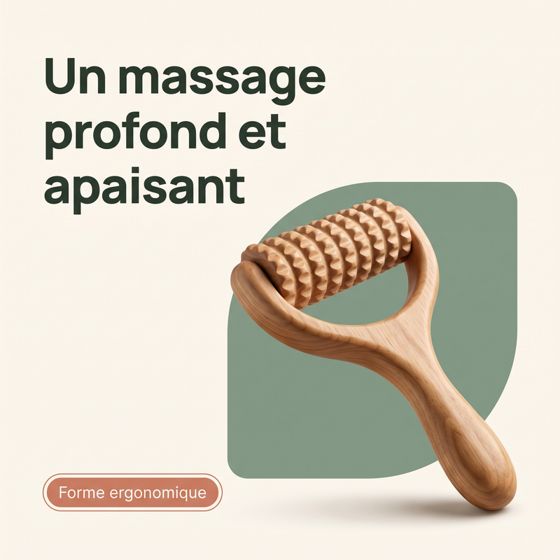 Un massage profond et apaisant — Forme ergonomique
