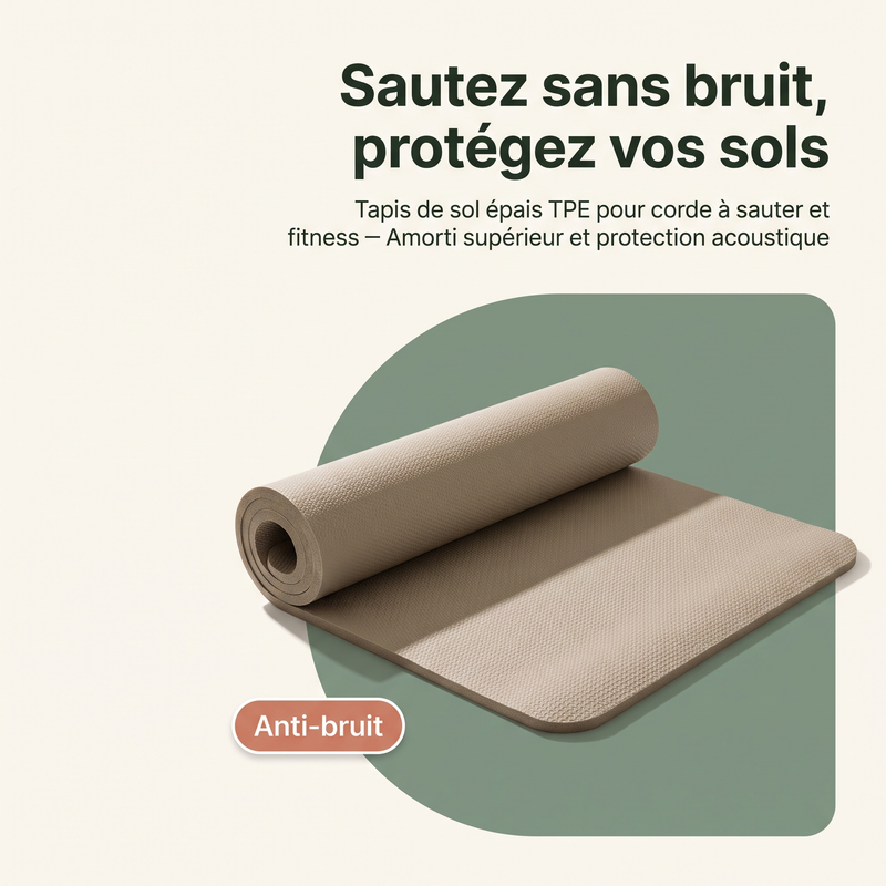 Sautez sans bruit, protégez vos sols — Anti-bruit
