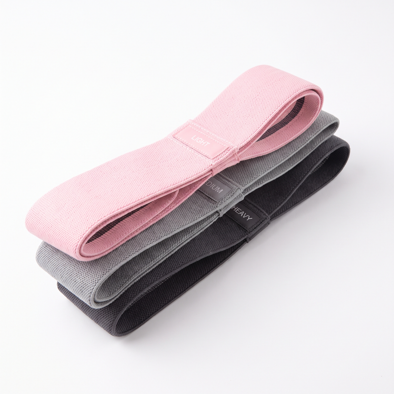 Bandes de fitness élastiques (3 pièces) — packshot fond blanc