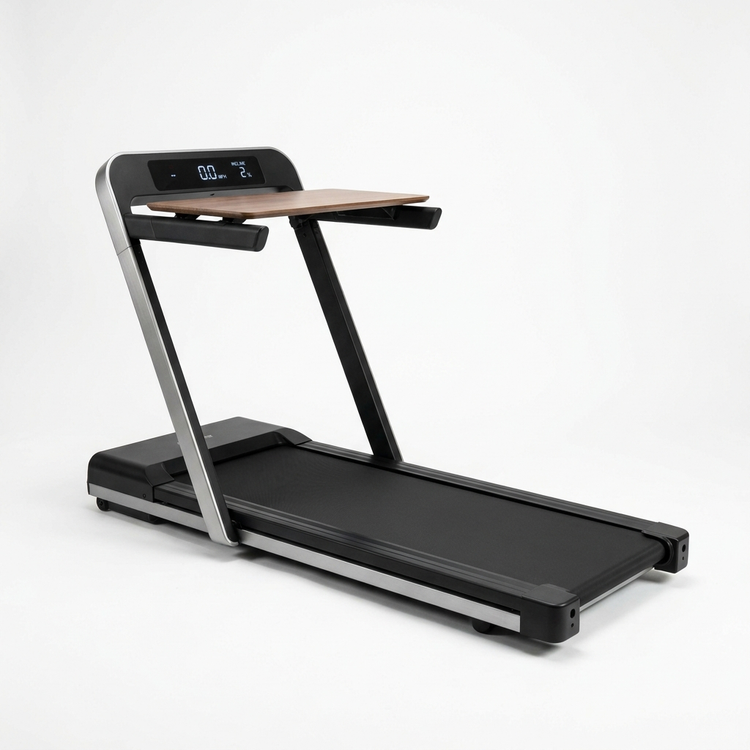 Tapis de marche pliable — packshot fond blanc