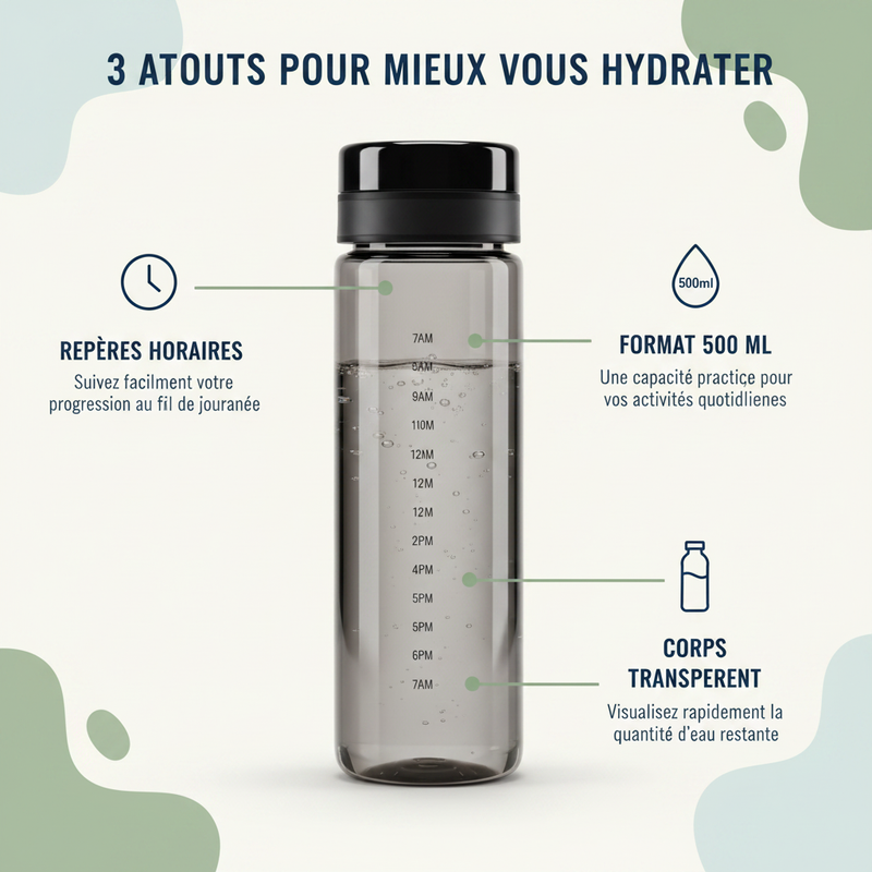 HydraTime 500 Zénolya – 3 atouts pour mieux vous hydrater