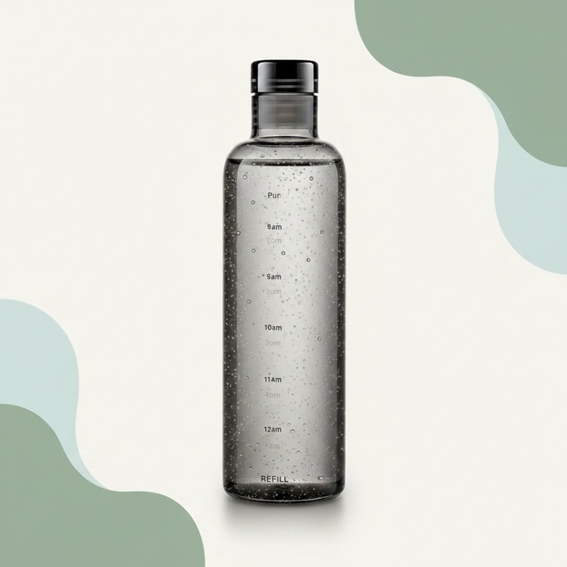 HydraTime 500 Zénolya – Bouteille seule sur fond blanc cassé