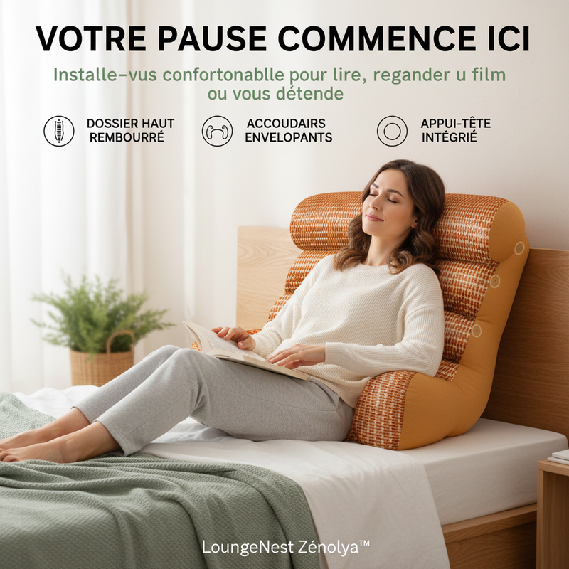 LoungeNest Zénolya™ – Une pause bien installée