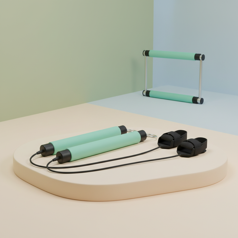 PilatesBar Flex Zénolya™ — Visuel produit premium sans texte