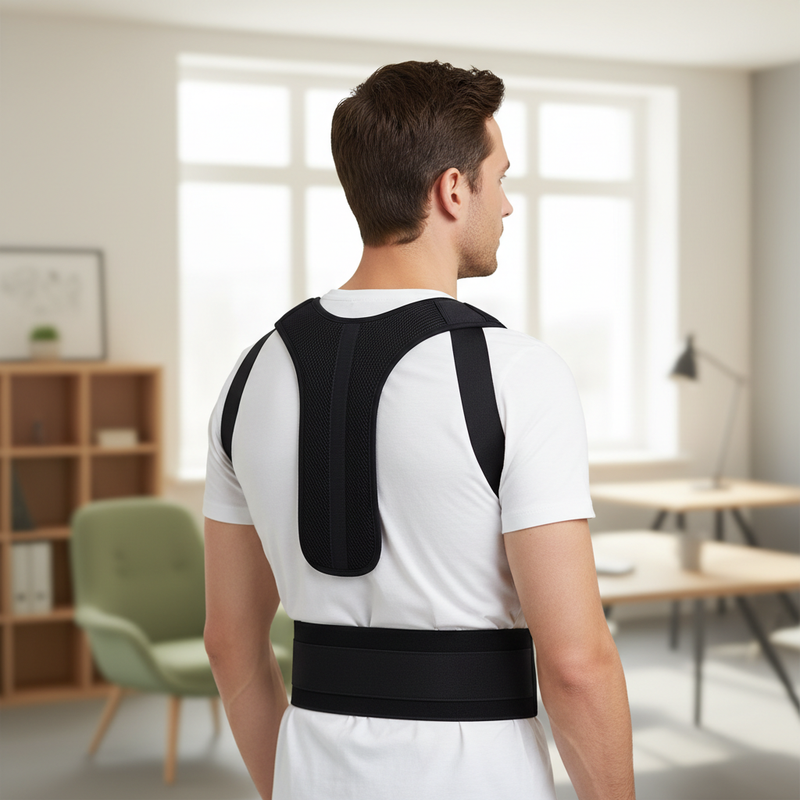 PostureAlign Zénolya™ — Visuel lifestyle port bureau